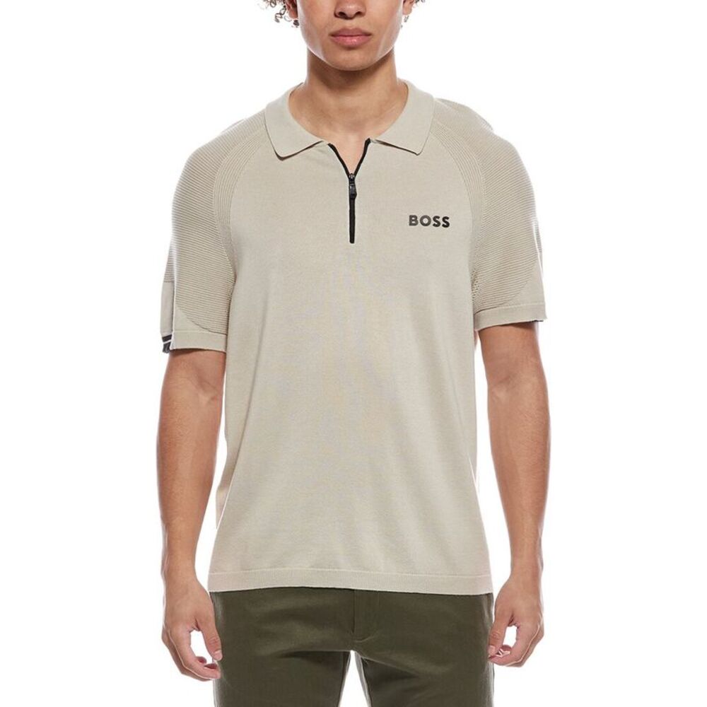 Hugo Boss Mens  Performance 1/-Zip Sweater